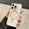 Funda Rígida Transparente Adecuada para Funda de Teléfono Móvil iPhone 18 Promax con Anillo Fino de Succión Magnética para Apple 16 Ultra-Delgada Transparente Simple 15
