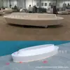 Asiento de Piscina para Árbol de Fibra de Vidrio Silla de Diseño de Jardín Exterior Uhpc Banco Grc Silla de Ocio con Forma Especial para Paisajismo Piscina para Plantar