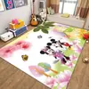 Alfombra de dibujos animados especial transfronteriza Mickey para habitación infantil, manta grande para dormitorio junto a la cama, alfombrilla manta súper suave anticolisión