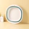 Lavabo plegable cuadrado de plástico portátil, lavabo grande para lavar verduras en casa, lavabo para bebés en dormitorio de estudiante, para pies