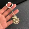 Chaveiro Barcelona Real Madrid AC Milan Chelsea Liverpool Inter Futebol pingente de bronze presente presente comércio exterior