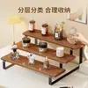 Estante de Almacenamiento para Cosméticos, Lavabo, Organizador Tipo Escalera para Productos de Cuidado de la Piel, Perfume, Mascarilla Facial, Vaso para Cepillo de Dientes, Estante de Almacenamiento para Pasta de Dientes