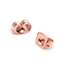 Atacado Aço Inoxidável 316 Cor Prata/Dourado/Ouro Rosa/Aço Tampões de Ouvido Tampões de Ouvido Borboleta Brincos