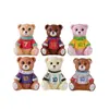 Nuevo oso de peluche de moda Copa del Mundo figura de resina creativa cultural y creativa caja sorpresa decoración adorno al por mayor