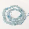 Cadena Larga de Grava de Amatista Natural 80cm Accesorios para Joyería DIY Piedra Cruda Tira Larga Pulida Pulsera Desmagnetizada