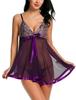 Ropa interior sexy de talla grande dobladillo de malla transparente sexy camisón con tirantes Amazon AliExpress explosiones una generación de cabello