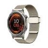 Compatível com pulseira OPPO Watch X3, fivela magnética dourada, pulseira magnética estilo Milanesa OPPO Watch X2 3min