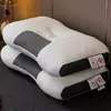 Almohada Nueva para Protección del Cuello, Ayuda a Dormir, Núcleo de Almohada que No se Colapsa, Adecuada para Dormir de Lado, Sueño Profundo, para Estudiantes, Hombres y Mujeres, Uso Doméstico y Comercial