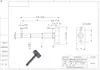 Flange de junta articulada tipo flange de lado plano com anel de retenção pino cantilever de aço 45# núcleo do eixo WHE01 em estoque