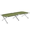 Portátil Ultraleve Camping Lazer ao Ar Livre Mini Cama de Acampamento Dobrável Leve Descanso para Sesta Cama de Acampamento Liga de Alumínio