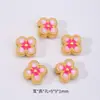 Pingente Antigo Dourado com Gotejamento de Óleo Flor de Lótus Borboleta Contas Pingente DIY Joias Feitas à Mão Acessórios para Colar Pulseira Estoque Pronto