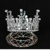 Ventas Directas de Fábrica Transfronterizas Corona Tiara Decoración de Pastel de Cumpleaños Adornos de Ramo Tiara Nupcial Vestido de Cumpleaños de Reina