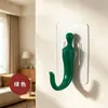 Gancho Creativo Sin Agujeros para Pimienta para Pared de Cocina del Hogar, Gancho Adhesivo Sin Rastro, Gancho Decorativo Lindo para Llaves, Gancho Pequeño, Venta al por Mayor