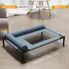 Cama de Acampamento para Pets para Cães e Gatos, à Prova de Umidade, Removível e Lavável, Elevada do Chão, Cama de Verão Respirável para Cães de Porte Pequeno e Médio, Impermeável e Removível