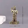 Latão Puro Estátua Escultura de Cobre Antiga para Longevidência e Audição Artesanato Tendência Nacional Pequenos Ornamentos de Cobre para Longevidência