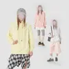 Sudadera con Capucha de Color Sólido Off-Shoulder para Hombre y Mujer, Jersey de Manga Larga para Pareja, Exclusivo de Amazon Transfronterizo, Primavera y Otoño