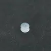 Accesorios para joyería de oído transparentes y ecológicos para hacer tú mismo, tapones para orejas, pendientes de botón, tapones de silicona para los oídos, tapones de plástico, fabricantes, venta al por mayor