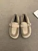 Sapatos Peludos Slip-On para Mulheres Outono e Inverno 2025 Mori Girls Retro Fosco Quente Forrados com Lã Preguiçosos Birkenstocks