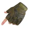 Luvas Camufladas de Forças Especiais para Homens, Esportes e Fitness Meio Dedo Ciclismo ao Ar Livre Montanhismo Táticas de Combate Sem Dedos Finas