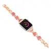 Para correa de reloj Apple S8 Applewatch arena movediza diamante aleación iwatch se correa de metal