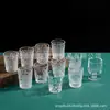 Fábrica de origen alivio vidrio transparente copa de vino pequeña copa de vino sofocante copa de vino restaurante cena copa de vino al por mayor