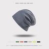 Gorro de otoño e invierno cálido para mujer, gorro de punto ligero, nuevo estilo, gorro apilable personalizado, gorro japonés para actividades al aire libre, gorro Baotou grueso