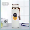 Taza Isotérmica de Acero Inoxidable Transfronteriza Nueva y Muy Atractiva, Botella de Agua Deportiva Portátil para Exteriores de Gran Capacidad con Correa de Transporte