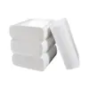 Caja Completa de Toallas de Mano, Papel Higiénico para Baño de Hotel Comercial, Toallas de Mano, Toallas de Mano Absorbentes Desechables para el Hogar
