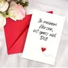 Selección de Colección de Tarjetas de Felicitación para el Día de San Valentín, Set de Tarjetas de Felicitación y Sobres Amazon, Regalo Festivo, Tarjeta de Felicitación Escribible