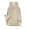 Mochila xadrez estilo Hong Kong retrô para mulheres, novo modelo 2026, mochila escolar estudantil de grande capacidade, mochila de viagem para laptop, atacado
