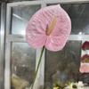 Planta de simulação pequena palmeira vermelha impressão 3D Net cenário vermelho decoração festiva pátio paisagismo plantas verdes cross-border novo