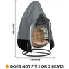 Funda para silla colgante exterior transfronteriza, cáscara de huevo, impermeable y a prueba de polvo, tela Oxford 210D, cubierta para cesta de columpio de jardín, venta al por mayor