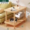 Mesa Pequeña, Mesa Auxiliar para Sofá, Mesa de Centro para Uso Doméstico, Mesa de Noche Móvil para Dormitorio, Apartamento Pequeño, Estante de Almacenamiento, Gabinete de Noche, Portátil