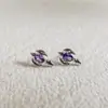 Amor de Luz e Noite Charlie Su Coração de Leão Invasão da Cidade Mesmo Estilo Brincos Masculinos e Femininos Design de Nicho Brincos Elegantes da Moda