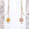 Cadena de Suéter con Collar de Brocado Imitación Dinastía Song Estilo Chino Nuevo, Accesorios para Ropa Tradicional China, Regalo Versátil para Amigos, Joyería para el Cuello