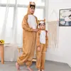 Roupas de Performance de Dança Pai-Filho para Crianças e Adultos Novos Formato de Animal Cartoon Roupas de Performance de Animal