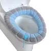 Funda de Asiento de Inodoro de Felpa para Invierno con Asa Engrosada, Funda de Asiento de Inodoro Universal Cálida de Felpa para el Hogar, Lavable