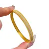 Série Gipsophila pulseira de fivela de diamante de duas fileiras brilhante de luxo leve não desbota pulseira de diamante de três fileiras joia de temperamento da moda