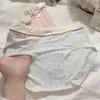 Calcinhas Fofas Femininas de Liocel Algodão Puro Feminino Gancho Estendido Respirável Alta Elasticidade Adolescente Calcinhas Triângulo Respiráveis
