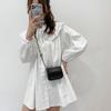 Minibolso de estilo coreano para mujer 2022 Verano Nuevo Moderno Simple Bolso bandolera Textura Moda Casual Bolso cuadrado pequeño