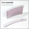 Lixa de unha de areia cinza tira para polir unha tira lixa de unha tira de lixa de unha tira de lixa para unha de areia tira de polimento dupla face ferramentas de manicure atacado