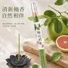 Auténticos Palitos de Incienso Natural Hechos de Hojas de Pomelo Enrolladas a Mano, Método Tradicional Antiguo, Fragancia Original de Hoja, Aroma Purificador de Larga Duración para Salas de Estar Interiores