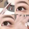 Lápiz de Ojos de Doble Punta Dudu Menta Dulce para Iluminación y Sombreado Natural, Dos en Uno, Lápiz de Ojos de Doble Punta de Larga Duración