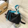 Cross2026 Verão Nova Tendência de Moda Bolsa Estilo Japonês Bolsa para Aula de Estudante Grande Capacidade Simples de Ombro Transversal