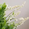 Plantas Verdes Artificiales con Múltiples Flores Fragantes, Decoraciones para Sala de Estar, Montaje de Escena de Decoración del Hogar, Artículos Florales Populares Transfronterizos