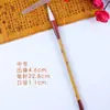 Pincel de Caligrafía para Copiar Escrituras y Practicar Caligrafía, Pincel Especial para Pintura China, Pincel de Caligrafía de Tamaño Mediano con Mango de Metal para Estudiantes