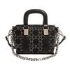 Bolso de Cubo Portátil Nicho Simple y Versátil Estilo Coreano para Mujer 2025 Verano Nueva Moda Bolso de Hombro Cruzado