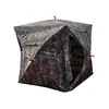 Tienda de Camuflaje Hecha a Medida de Fábrica para Tiro al Aire Libre y Observación de Aves, Tienda de Camuflaje de Apertura Rápida con Tres Lados Transparentes, Adecuada para Acampar al Aire Libre