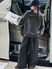 Conjunto Elegante de Tres Piezas para Niñas de Principios de Otoño 2026 Nuevo Estilo Niñas Grandes Muy Atractivo Estilo Coreano Chaleco Conjunto de Ropa de Otoño