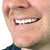 Juguete transfronterizo para blanquear la dentadura, funda para blanquear la dentadura, pegatina dental de silicona, simulación de aparatos dentales OPP